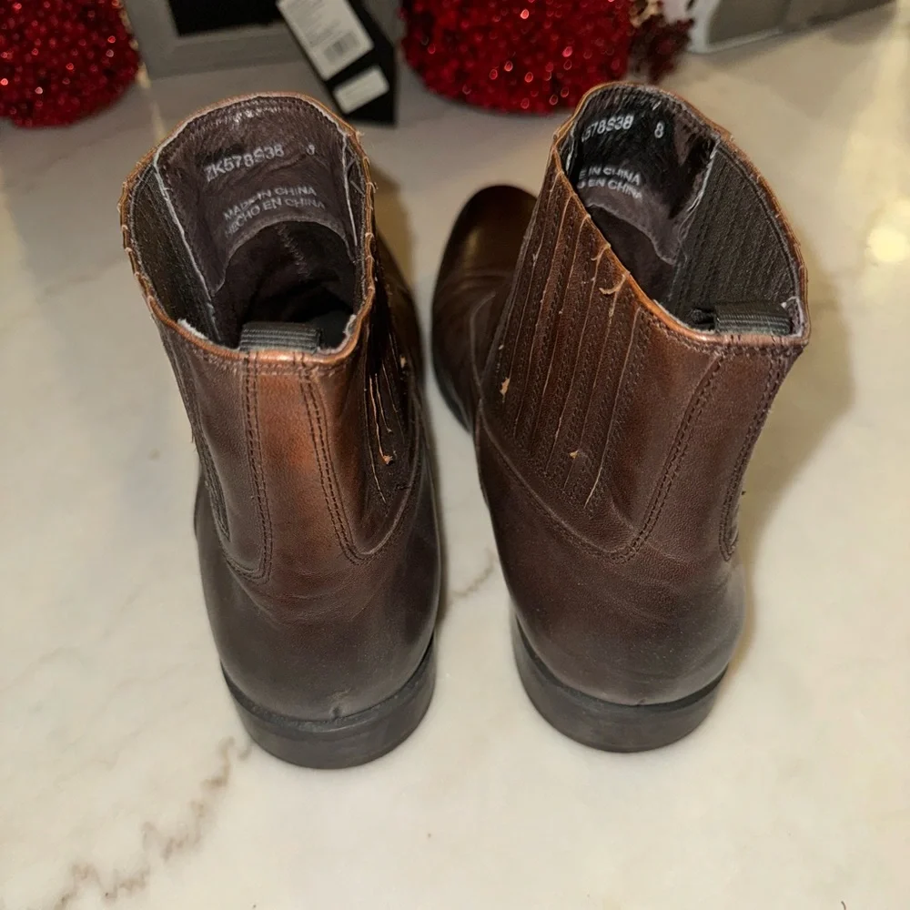 Men's Brown Leather Boots